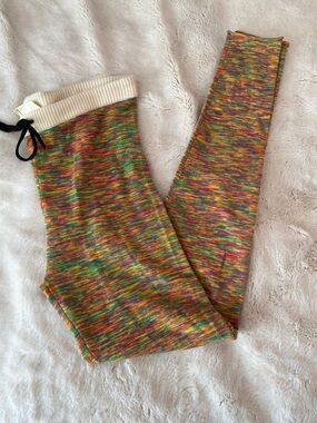 Degen women’s multicolor 100% wool leggings